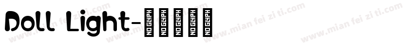 Doll Light字体转换